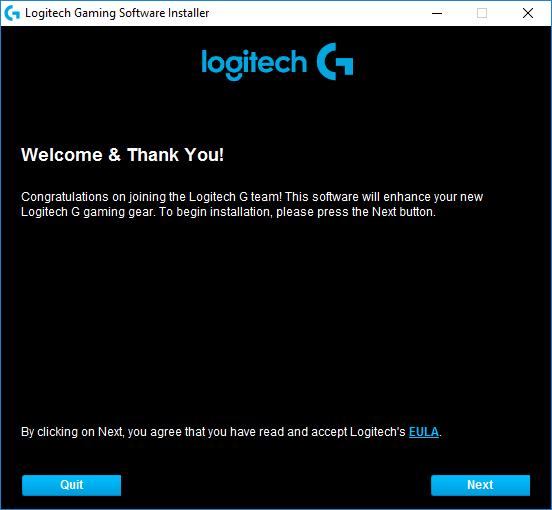 logitech gaming software won